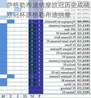 萨格勒布迪纳摩欧冠历史成绩,欧冠杯萨格勒布迪纳摩