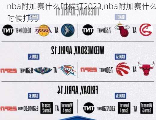 nba附加赛什么时候打2023,nba附加赛什么时候打完