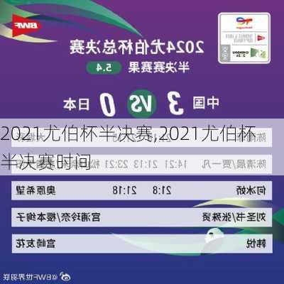 2021尤伯杯半决赛,2021尤伯杯半决赛时间