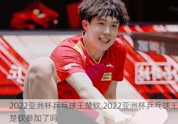 2022亚洲杯乒乓球王楚钦,2022亚洲杯乒乓球王楚钦参加了吗