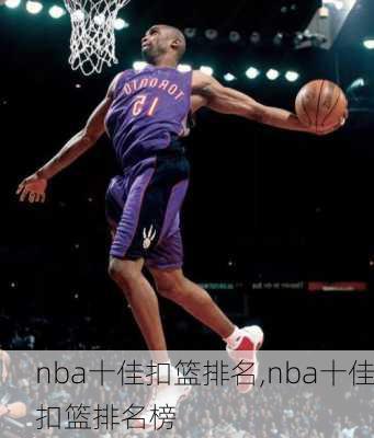 nba十佳扣篮排名,nba十佳扣篮排名榜