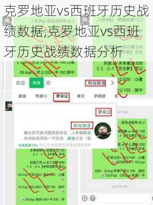 克罗地亚vs西班牙历史战绩数据,克罗地亚vs西班牙历史战绩数据分析