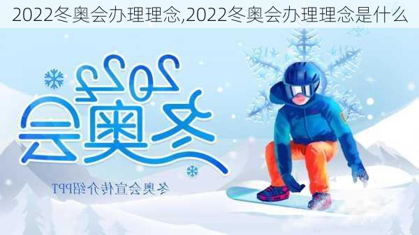 2022冬奥会办理理念,2022冬奥会办理理念是什么