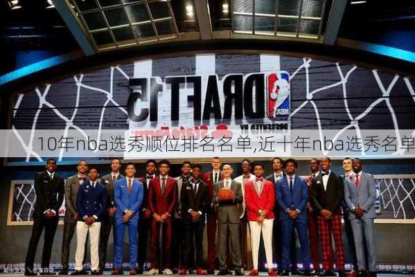 10年nba选秀顺位排名名单,近十年nba选秀名单