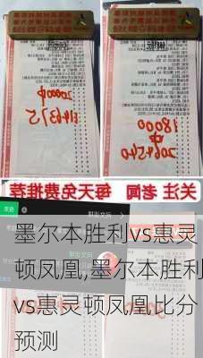 墨尔本胜利vs惠灵顿凤凰,墨尔本胜利vs惠灵顿凤凰比分预测