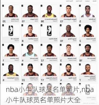 nba小牛队球员名单照片,nba小牛队球员名单照片大全