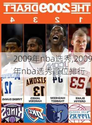 2009年nba选秀,2009年nba选秀顺位排行