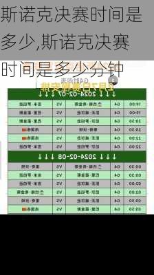 斯诺克决赛时间是多少,斯诺克决赛时间是多少分钟