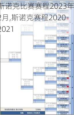 斯诺克比赛赛程2023年12月,斯诺克赛程2020-2021